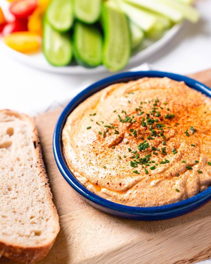 Paprika Goat Cheese Spread | A Couple Cooks