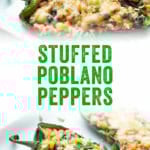 Stuffed Poblano Peppers