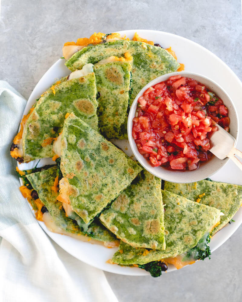 Veggie quesadilla recipe | healthy dinner ideas for kids | Sweet potato quesadilla | Spinach quesadilla | Healthy quesadilla