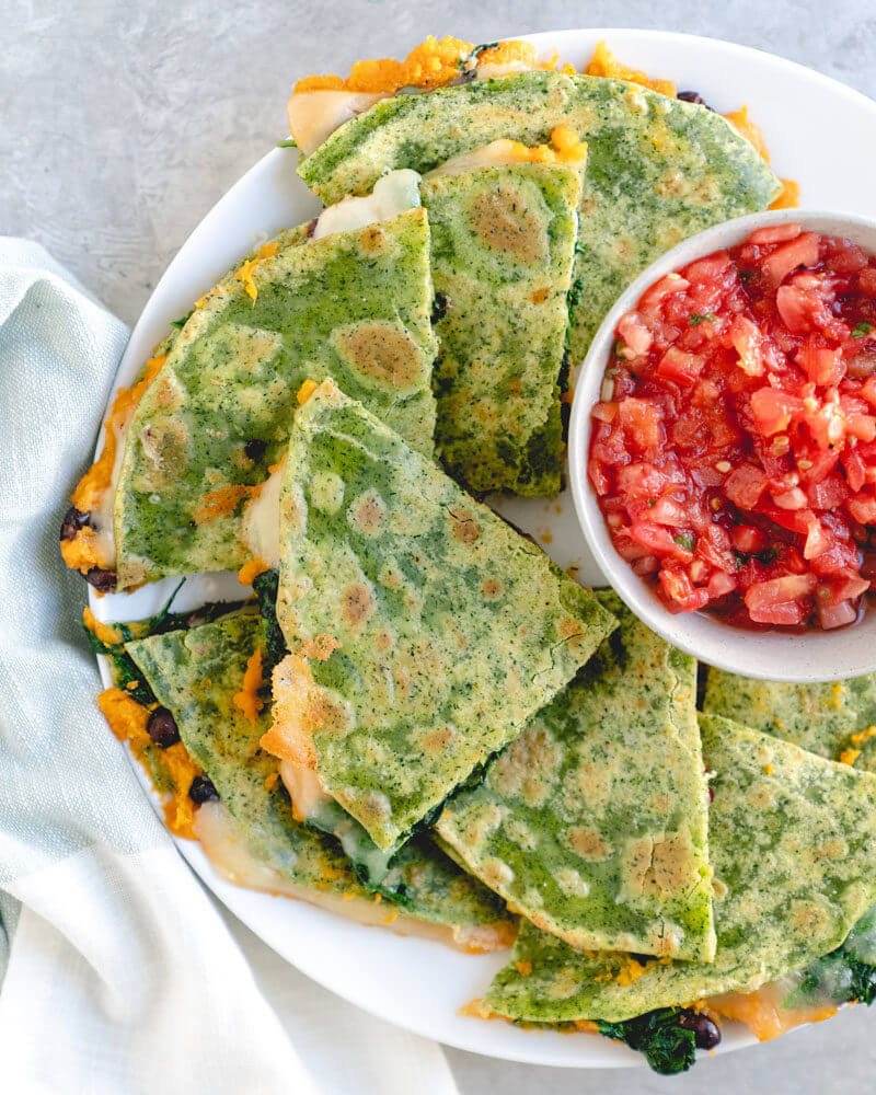 Veggie quesadilla recipe | healthy dinner ideas for kids | Sweet potato quesadilla | Spinach quesadilla | Healthy quesadilla