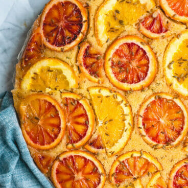 cornmeal cake | orange cake recipe | orange upside down cake | orange cornmeal cake