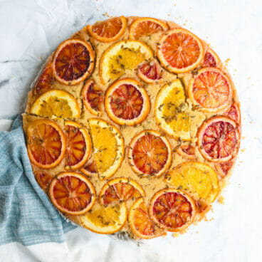 cornmeal cake | orange cake recipe | orange upside down cake | orange cornmeal cake