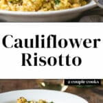 Cauliflower Risotto