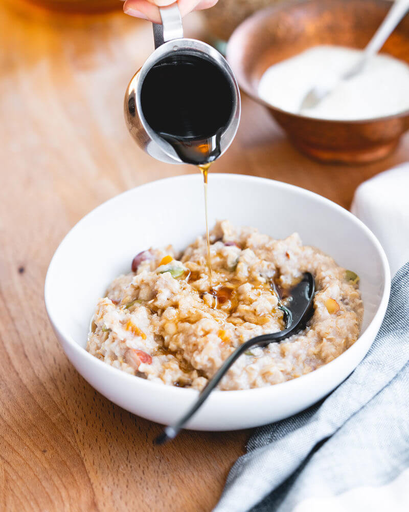 Quick healthy breakfast | Healthy oatmeal toppings