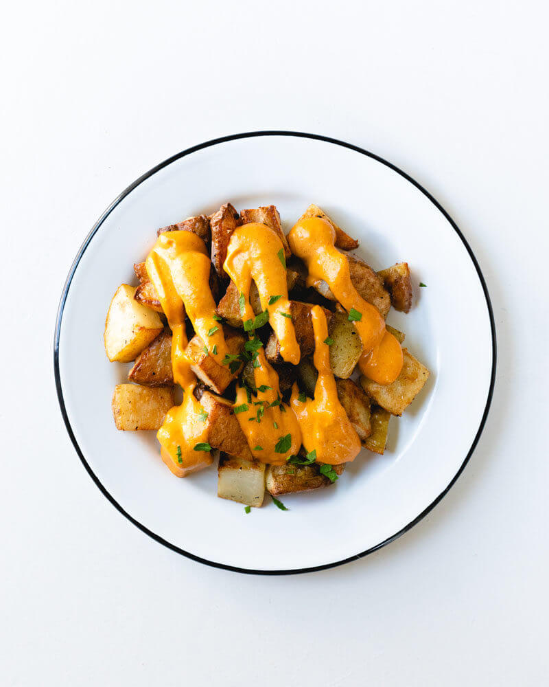 Vegan Patatas Bravas recipe | Vegan tapas