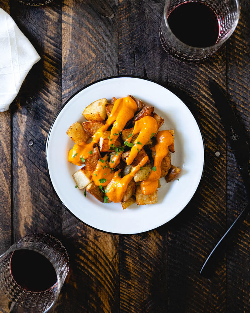 Vegan Patatas Bravas recipe | Vegan tapas