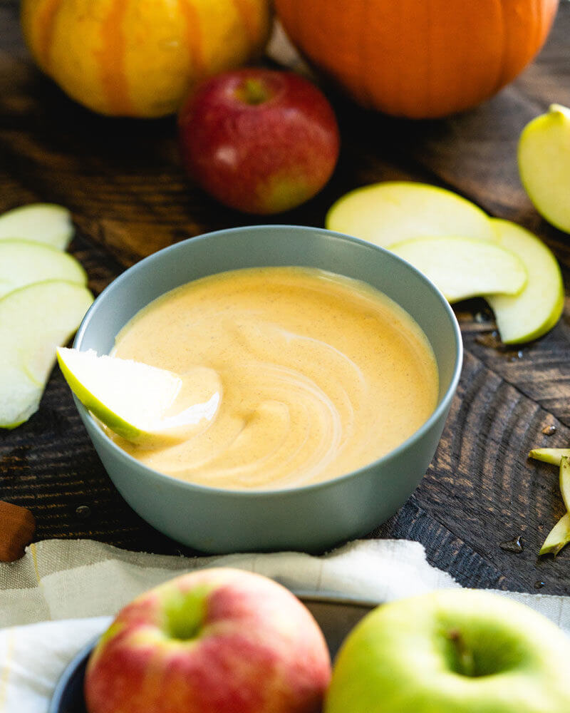 Pumpkin yogurt fruit dip recipe | Easy fruit dip | Pumpkin dip
