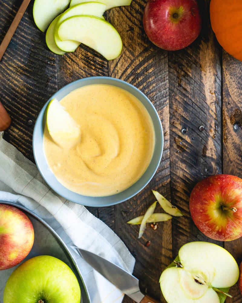 Pumpkin yogurt fruit dip recipe | Easy fruit dip | Pumpkin dip