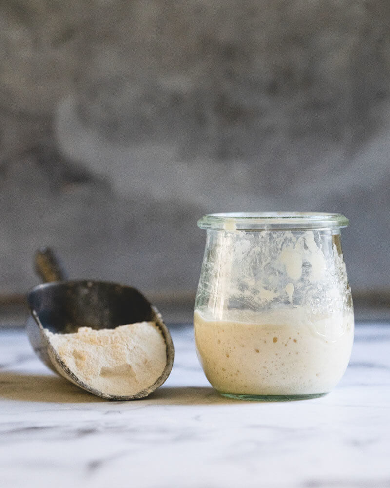 how to feed sourdough starter | feeding sourdough starter | maintaining sourdough starter | storing sourdough starter | sourdough starter container