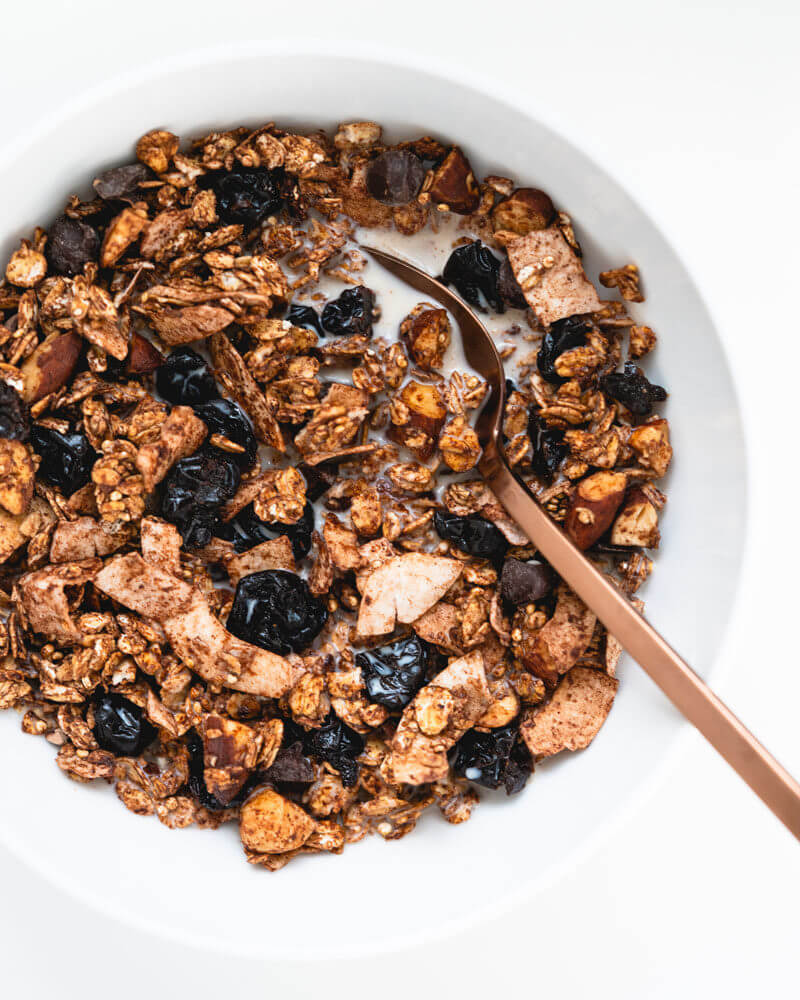 Chocolate muesli recipe | muesli cereal | healthy granola