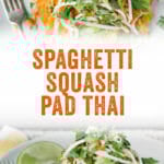 Spaghetti Squash Pad Thai