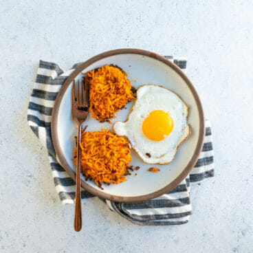 Sweet potato hash browns | Healthy breakfast