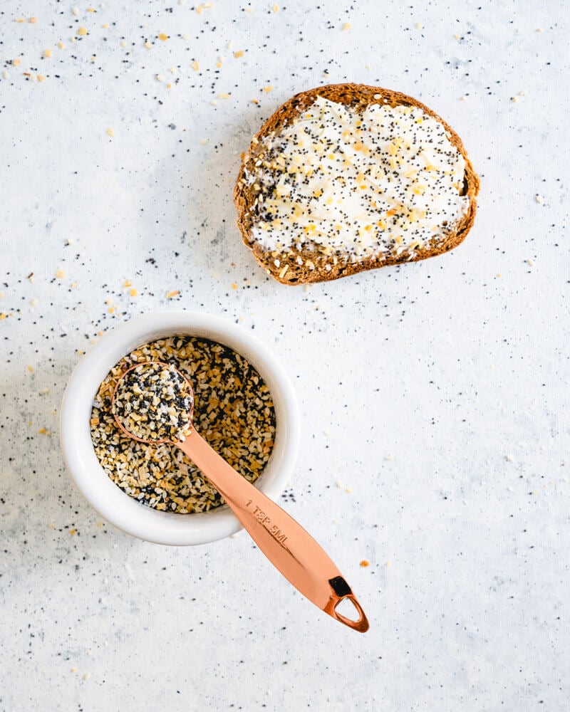 Homemade everything bagel seasoning