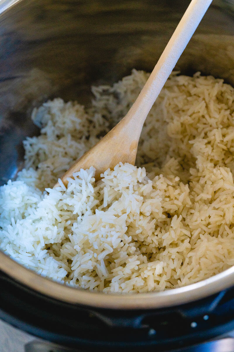 how to cook rice in instant pot
