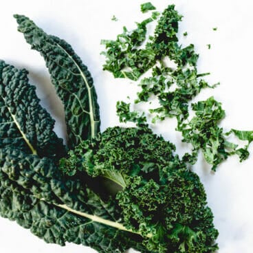 How to cut kale