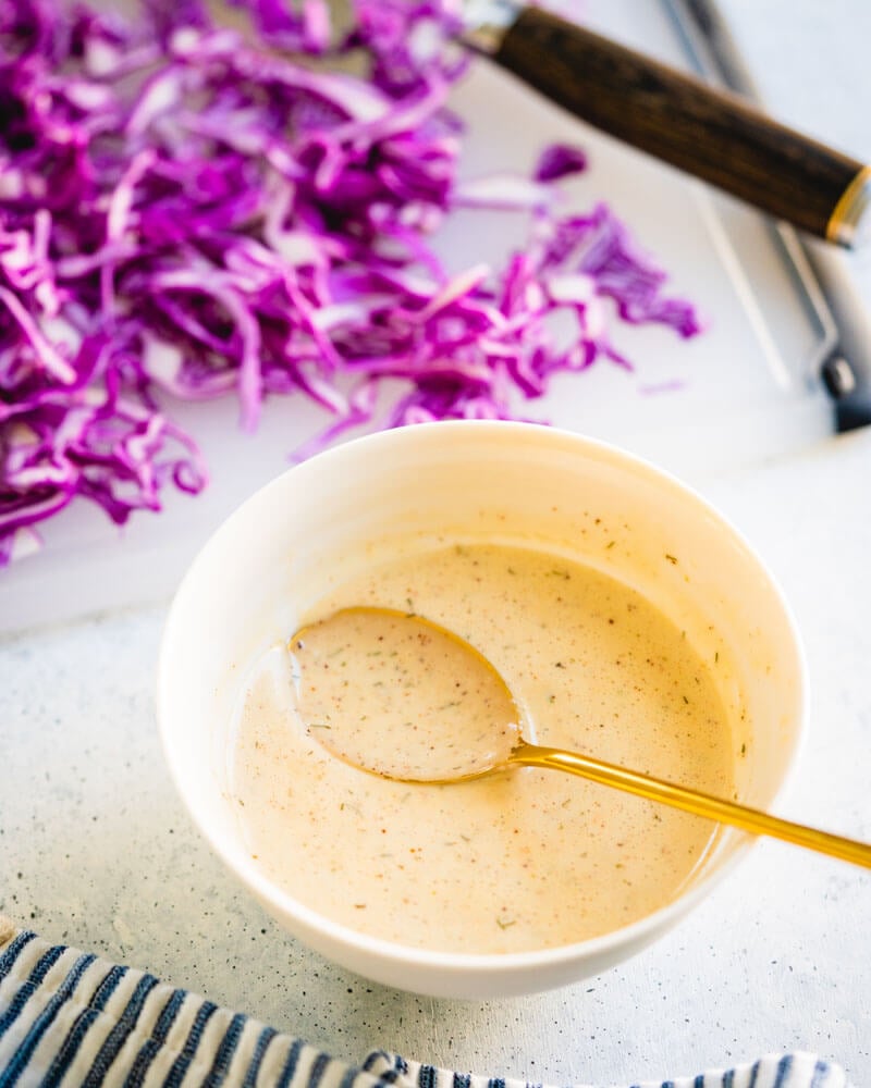 Homemade coleslaw dressing recipe