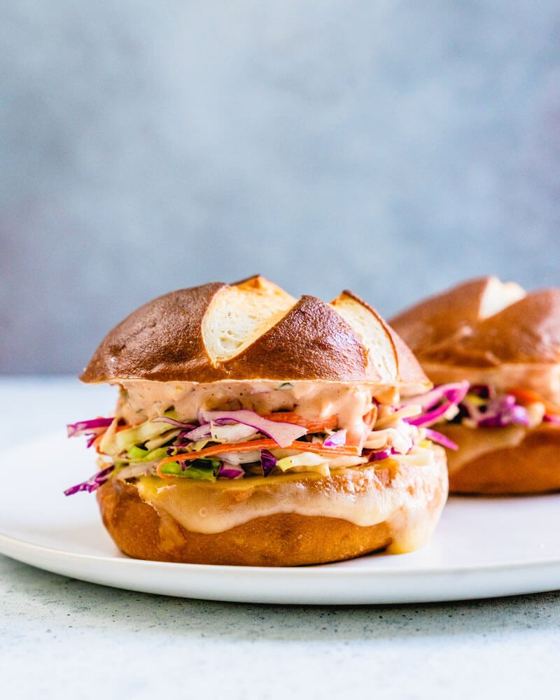 Sandwich with Russian dressing