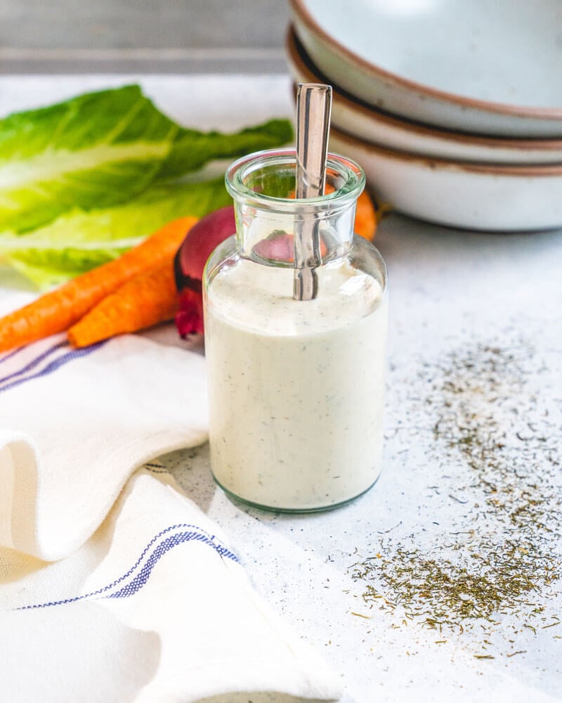 Healthy salad dressing