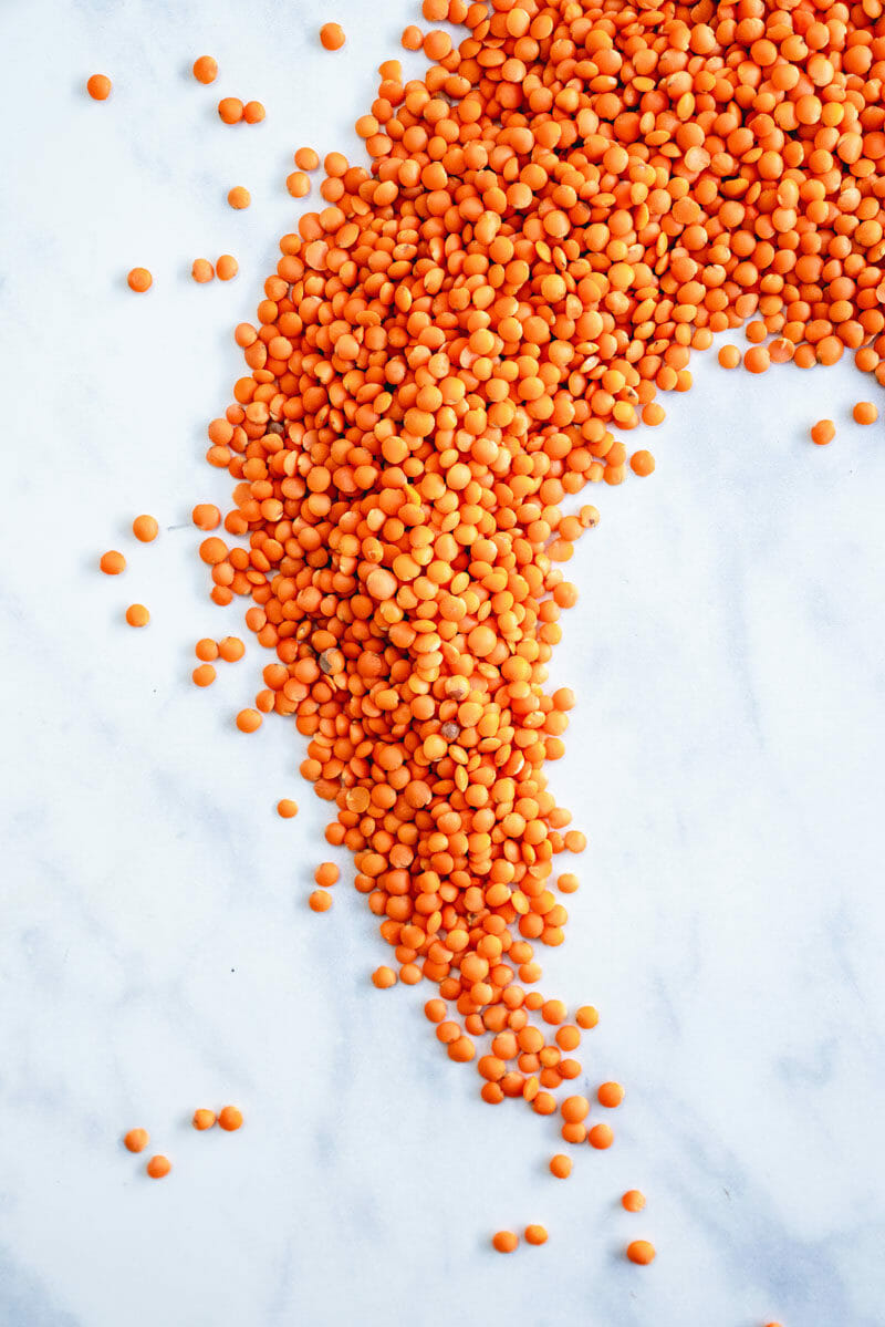 red lentils