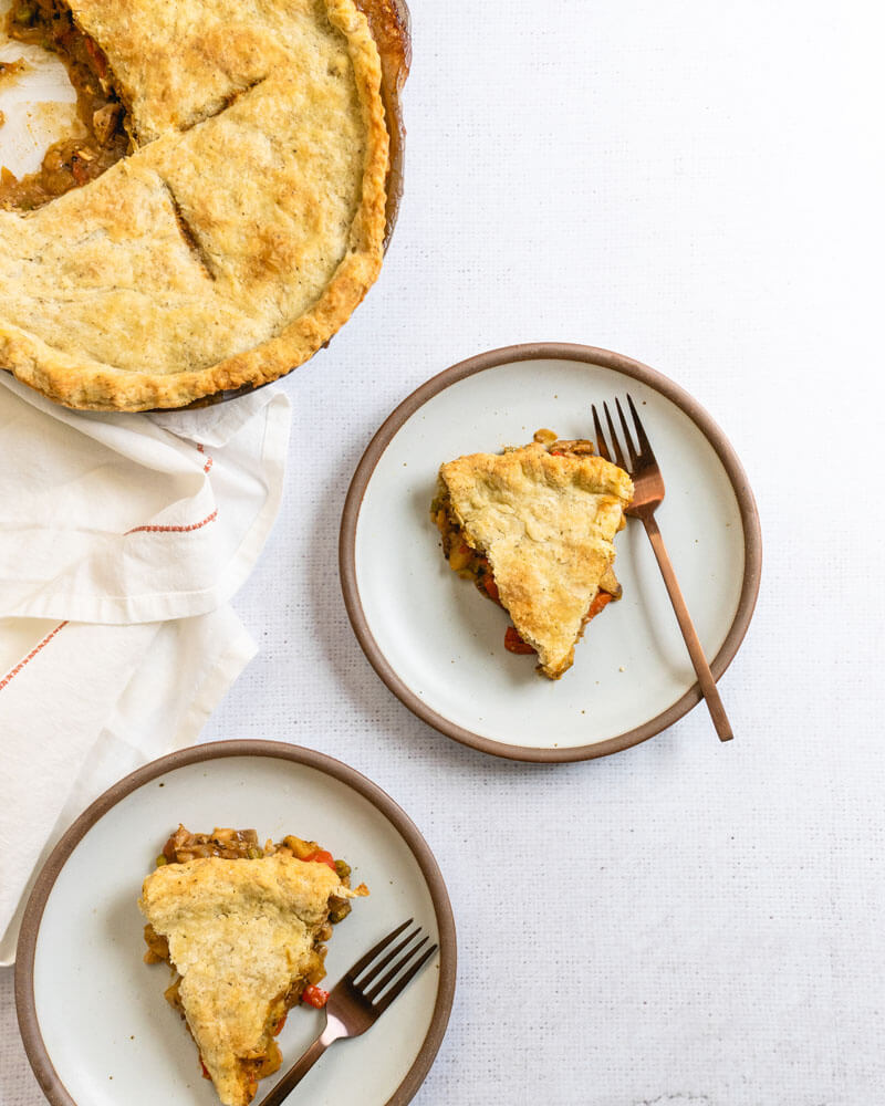 Vegetarian pot pie | How long to cook pot pie