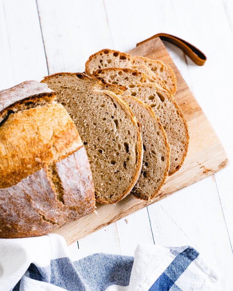 Baking bread Dutch oven