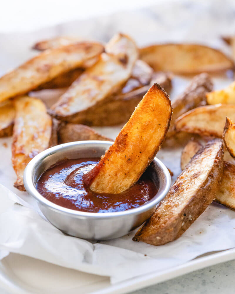 Baked potato wedges 