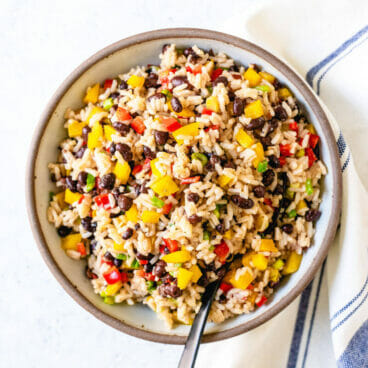 How to make black bean salad