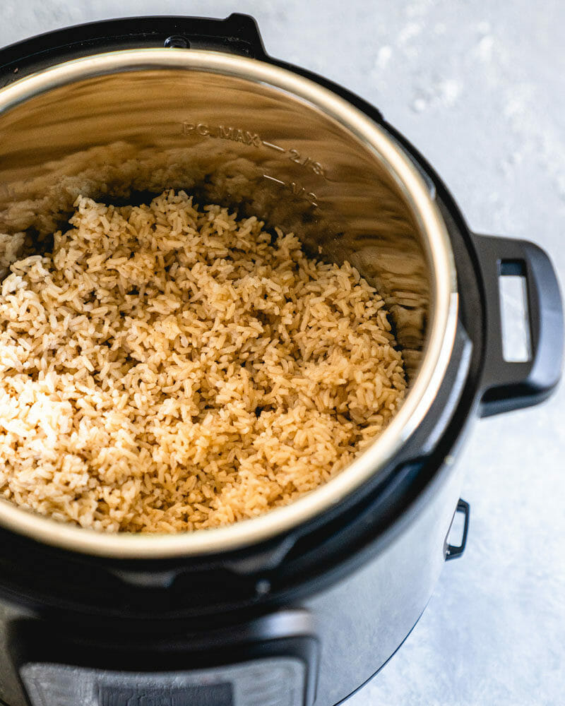 Brown rice in Instant Pot