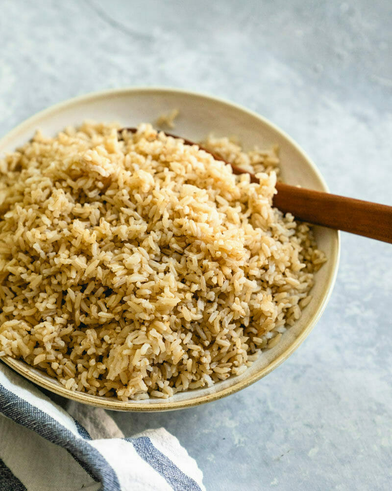 Brown rice in Instant Pot