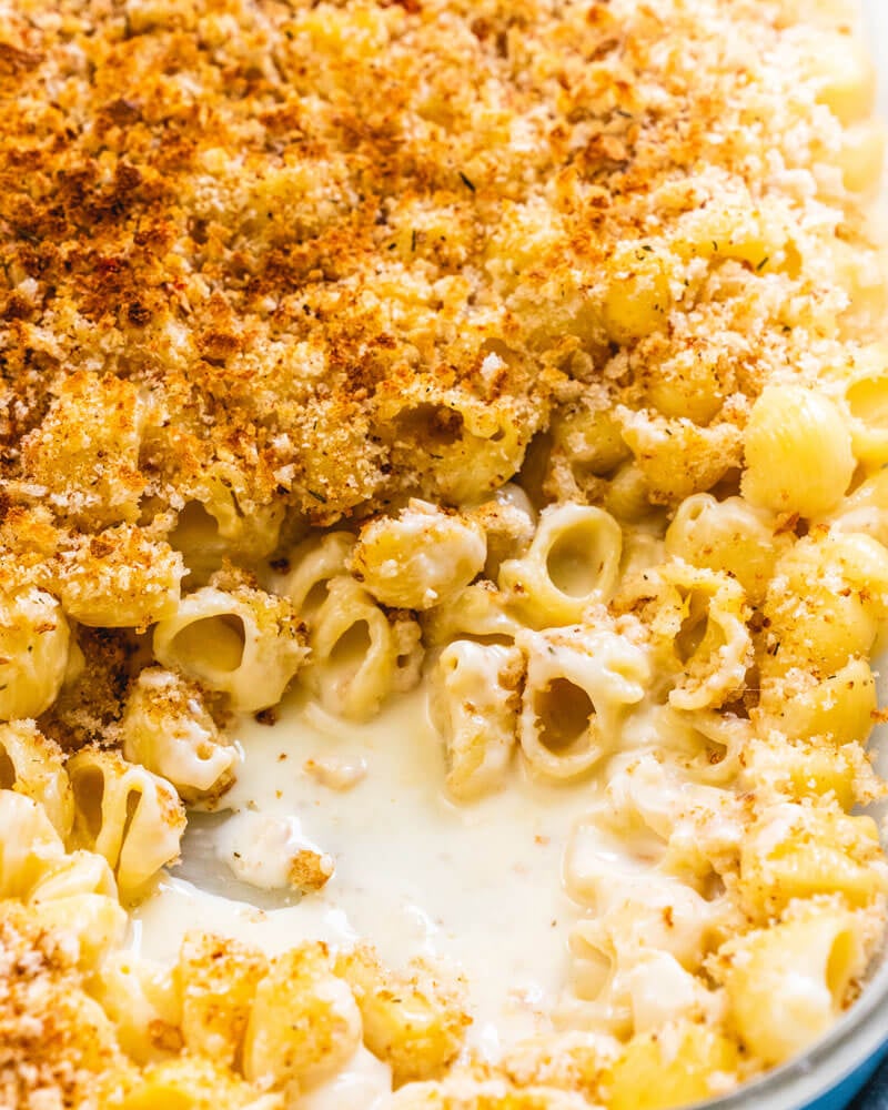 Gouda & sourdough bread crumbs