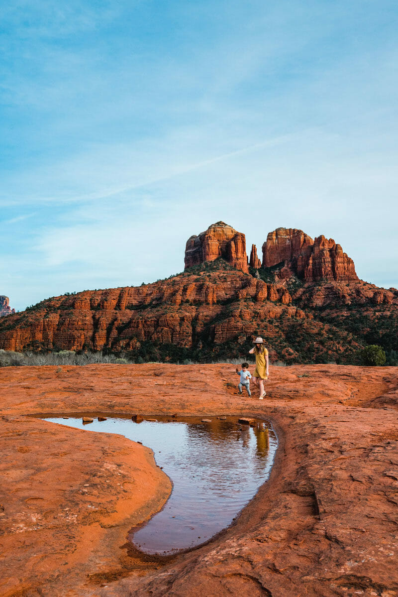 Secret slickrock trail, Sedona hikes in Arizona