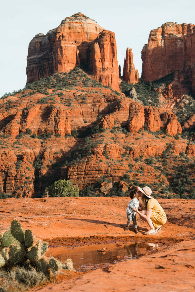 Secret slickrock trail, Sedona hikes in Arizona