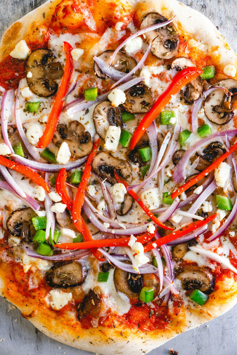 Homemade pizza