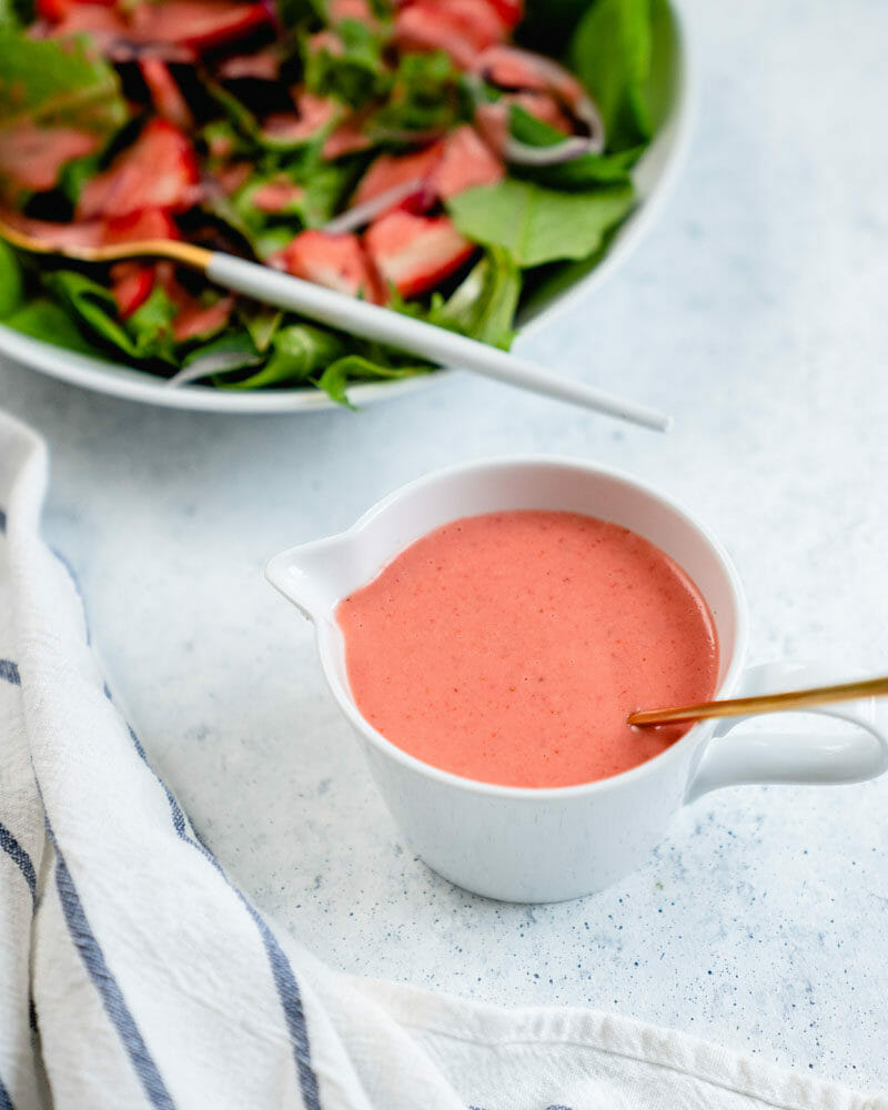 Strawberry salad dressing