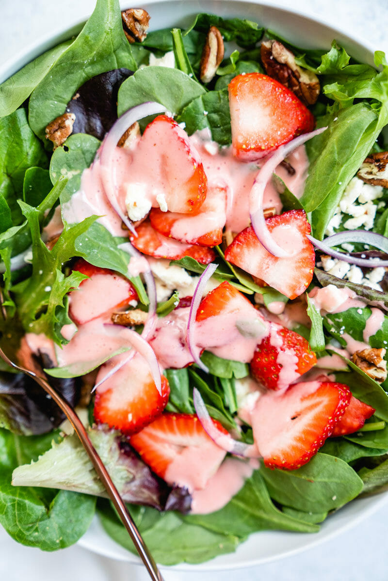 Strawberry salad