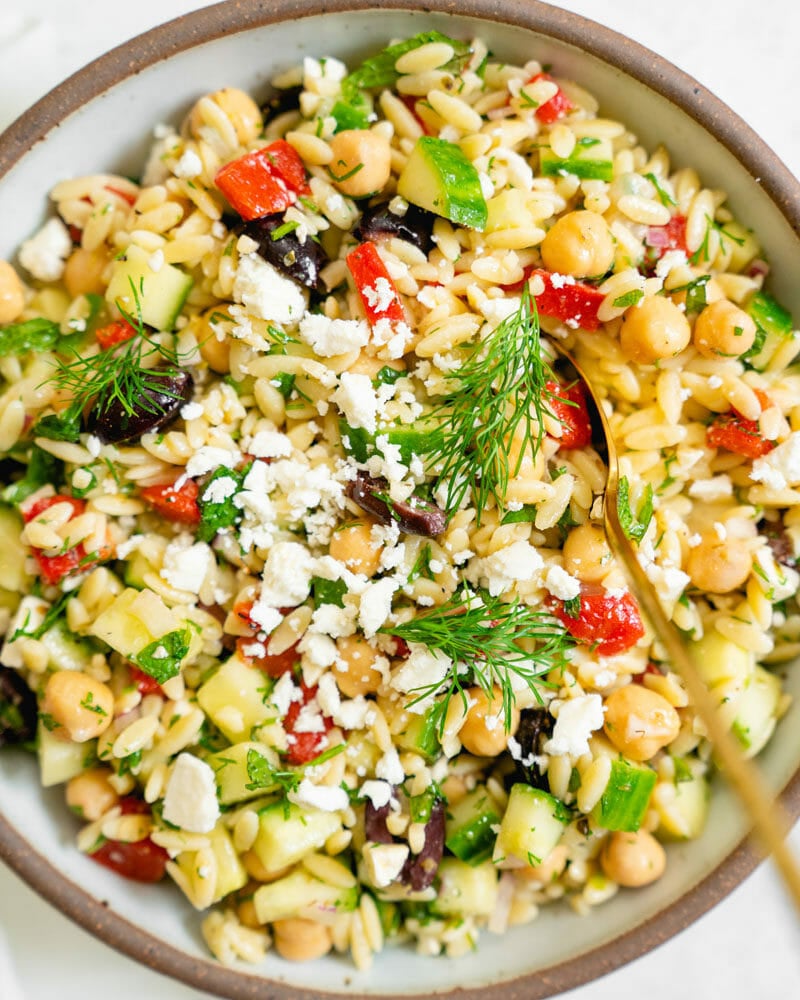Orzo salad
