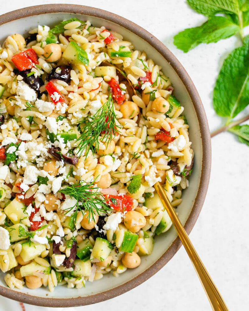 Orzo salad recipe