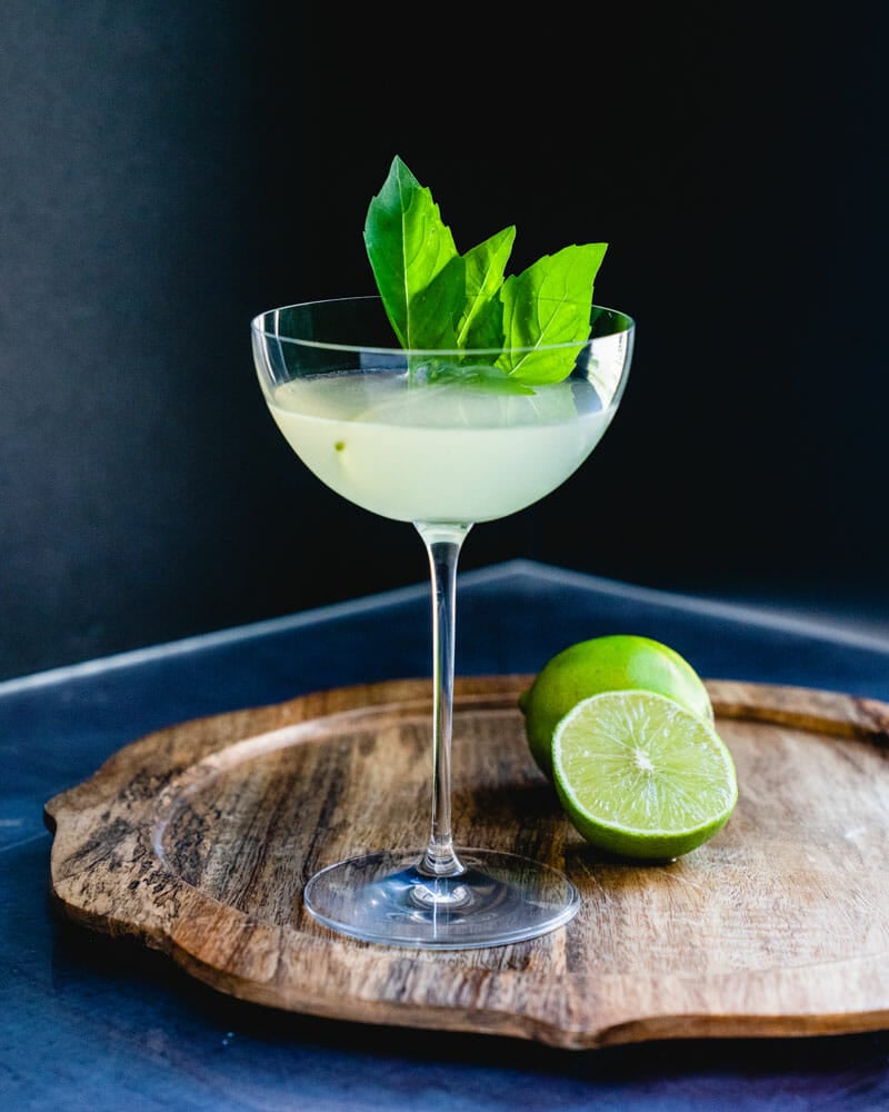 Basil gimlet recipe
