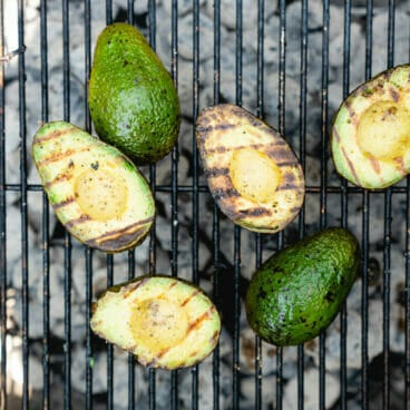 Grilled avocado