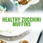 Healthy Zucchini Muffins