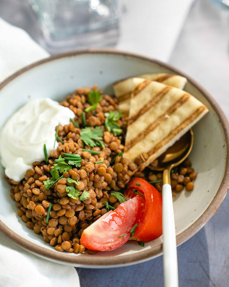 Brown lentils