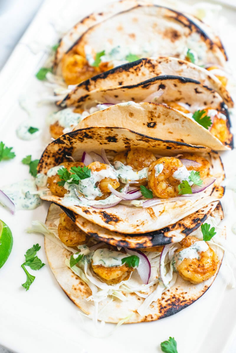 Easy shrimp tacos recipe