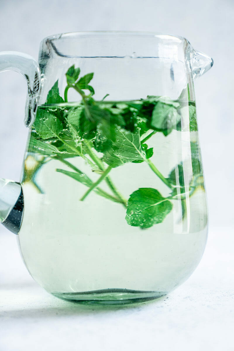 Easy mint water recipe