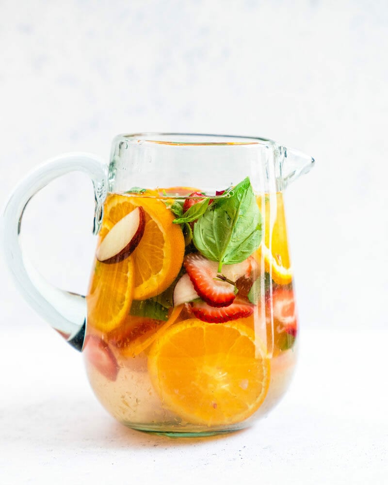 Fruit infused water recipe