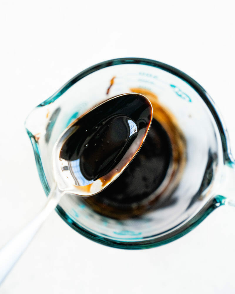 Balsamic vinegar reduction