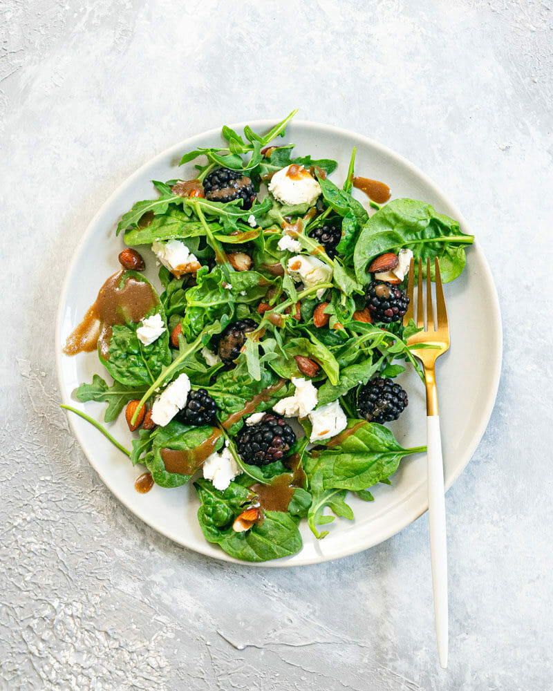 Blackberry salad