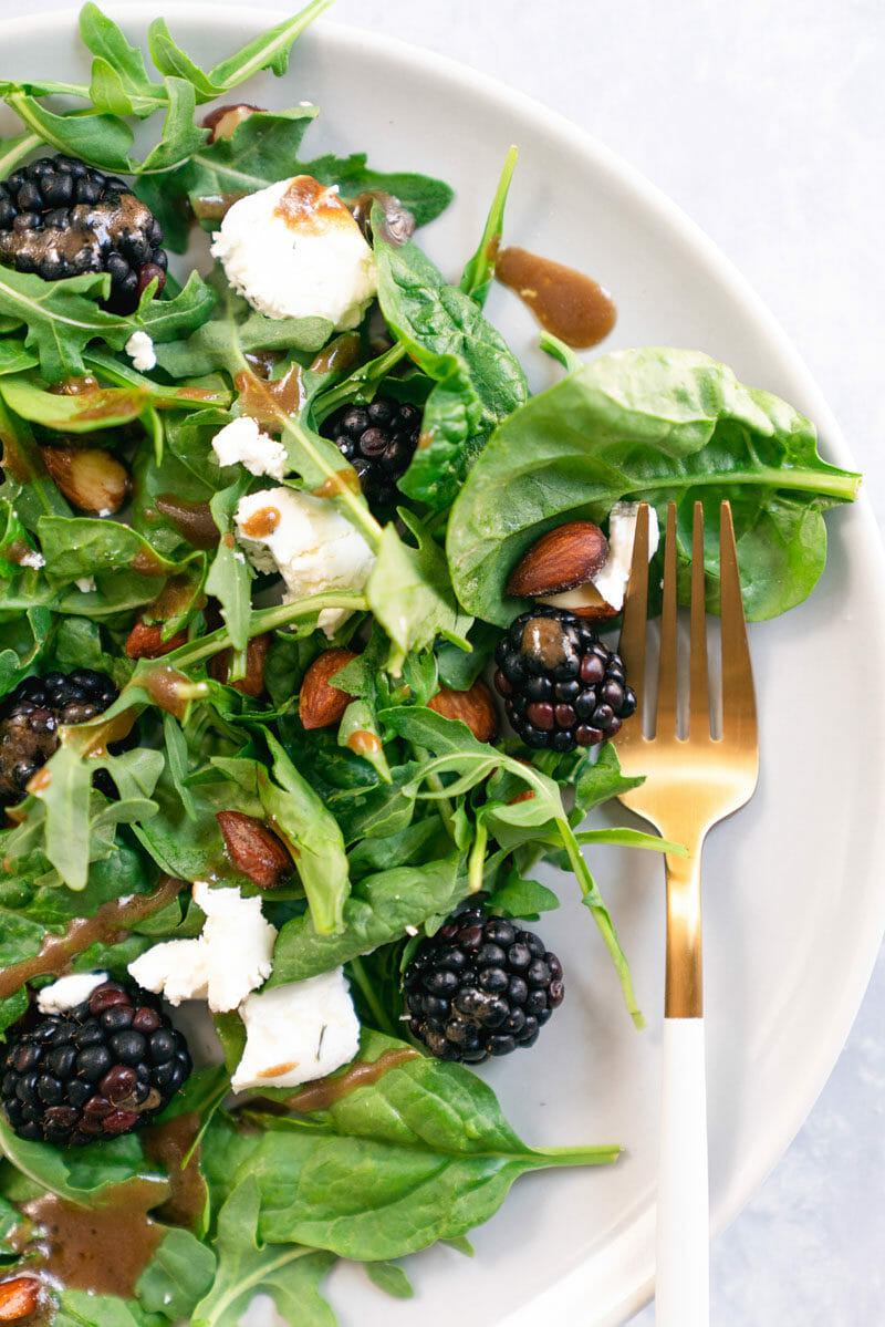 Blackberry salad