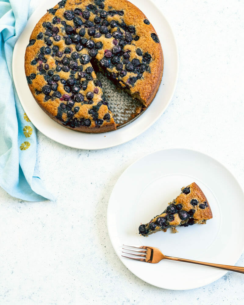 Blueberry cake