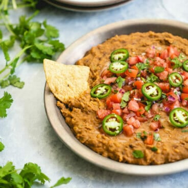 Refried Bean Dip