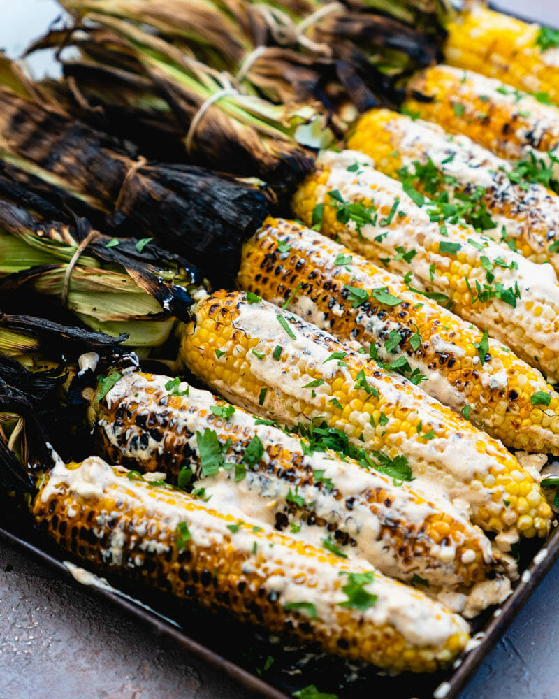 Elote Recipe (Grilled Mexican Corn)